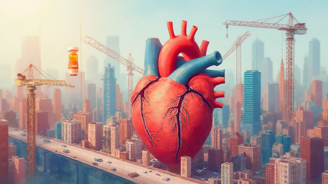 How Valsartan fits with other post‑MI medications