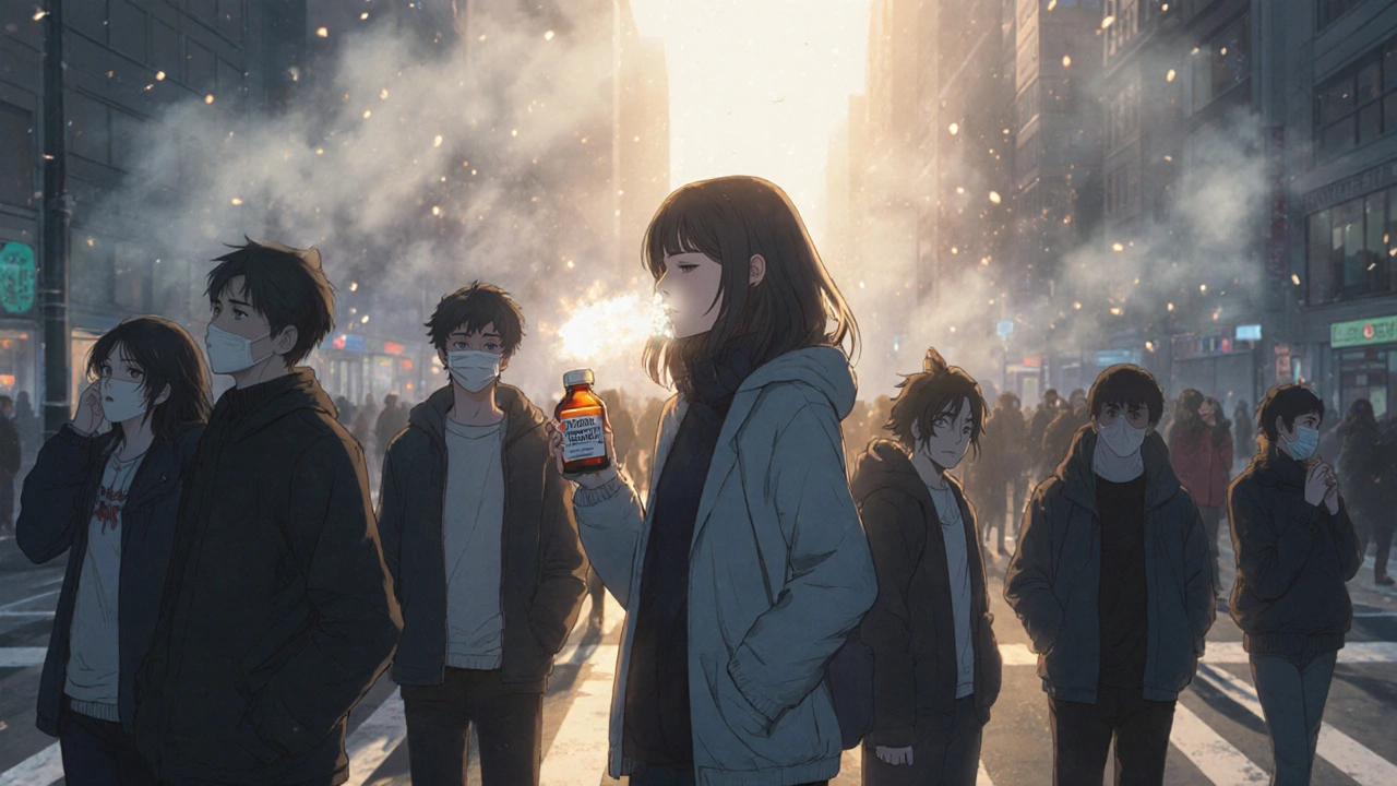 Bromhexine and Pollution: How This Mucolytic Helps City Dwellers Breathe Easier