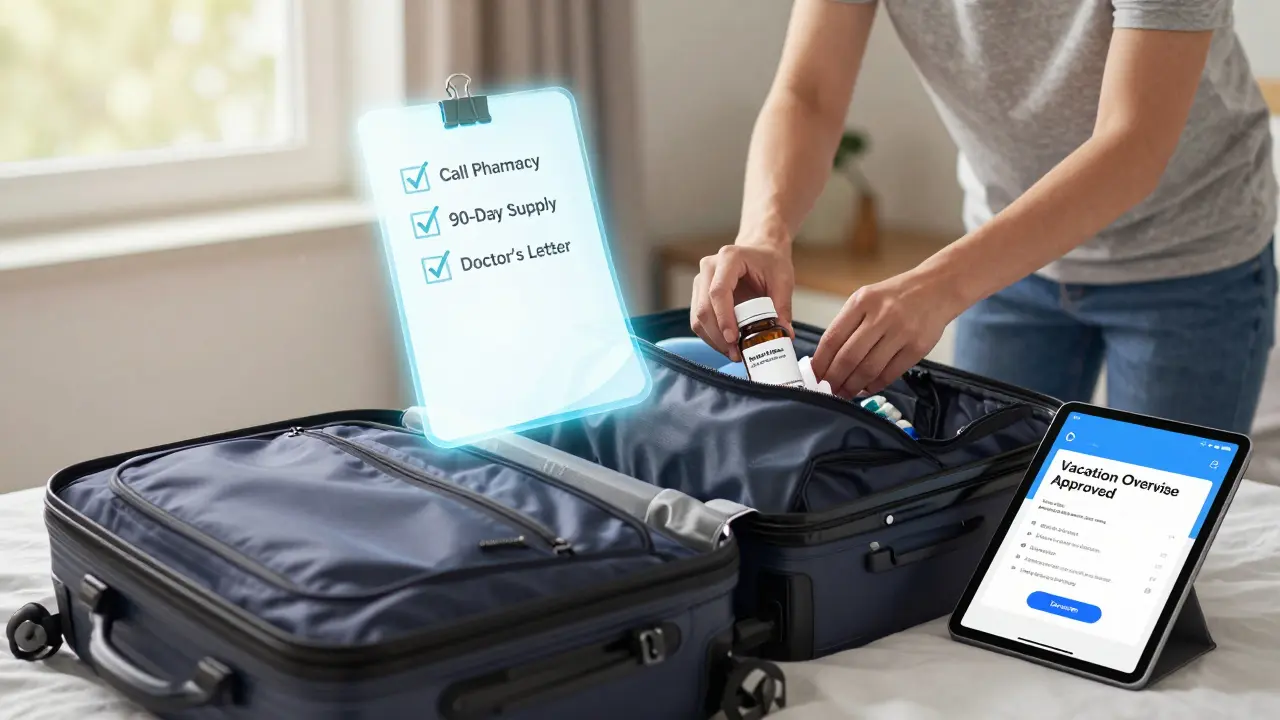 How to Manage Medication Refills During Extended Travel