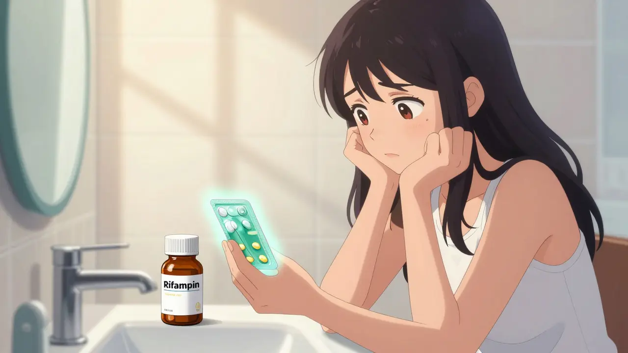 Rifampin and Hormonal Contraceptives: Breakthrough Ovulation Risk Explained